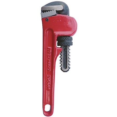 Westward 6 in L 3/4 in Cap. Cast Iron Straight Pipe Wrench 39CG46