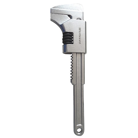 Westward 9 in L 2 1/3 in Cap. Alloy Steel Monkey Wrench 39CG48