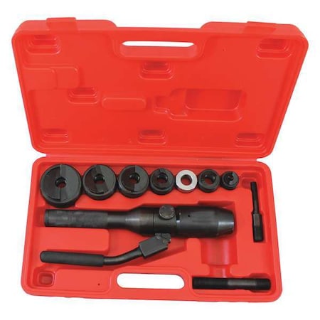 Eclipse 10 Piece Hydraulic Knockout Punch, 10 ga. 902-482