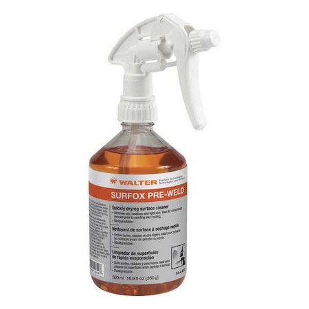Walter Surface Technologies Light Surface Cleaner, 16.9 oz. 54A073
