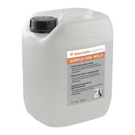 Walter Surface Technologies Light Surface Cleaner, 1.3 gal. 54A076