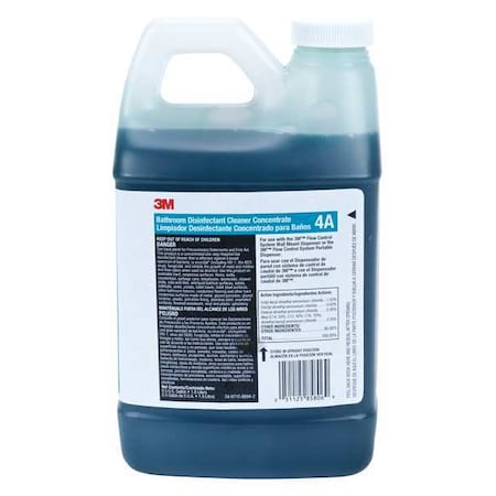 3M Disinfectant Bathroom Cleaner, 1.9L Jug 4A