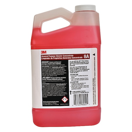 3M General Purpose Cleaner, 0.5 gal. Jug 8A