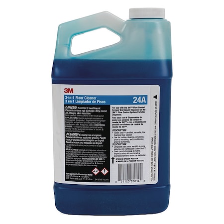 3M Portion Control Floor Cleaner, 1.9L Jug 24A