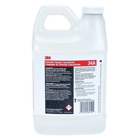 3M Peroxide Cleaner, 0.5 gal. Jug 34A