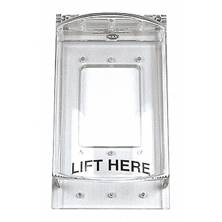 Securitron Weather Cover, Plastic, Anodized, For Use With: Mfr. No. WSS-W1, WSS-W2 WCC