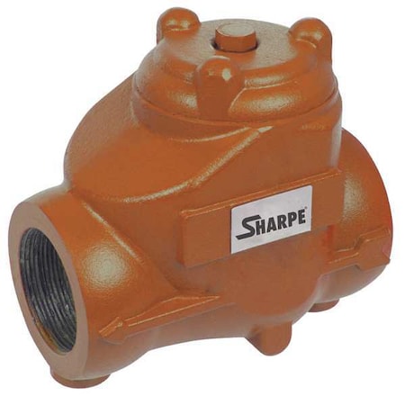 Sharpe Valves 2" FNPT Carbon Steel Oil Patch Swing Check Valve 4353013720