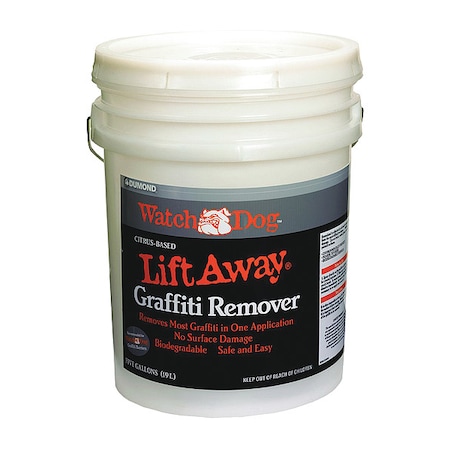 Dumond Watch Dog Lift Away Soy-Based Smooth Surface Graffiti Remover, 5 Gallon 8205