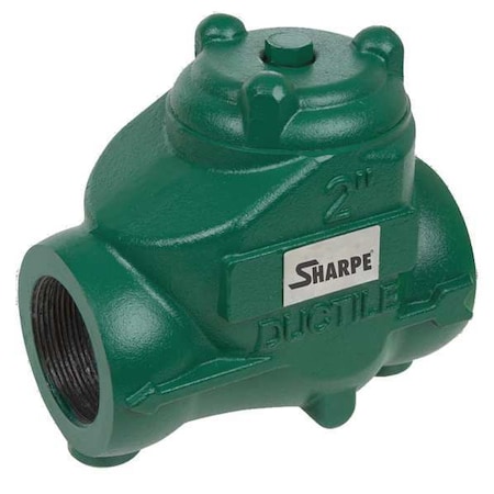 Sharpe Valves 1" FNPT Ductile Iron Oil Patch Swing Check Valve 4353014440