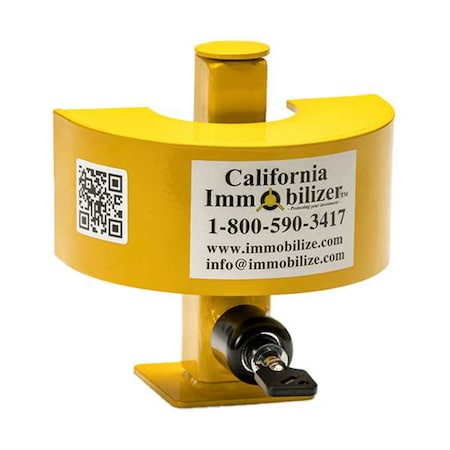 California Immobilizer Universal Coupler Lock, Yellow G00109
