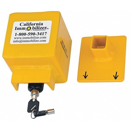 California Immobilizer Surge Coupler Lock, For Boat Trailers G00101
