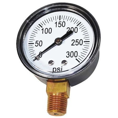 Chicago Pneumatic Pressure Gauge, Bottom Mount 1312100840