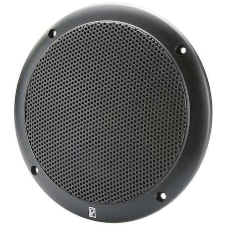Poly-Planar Outdoor Speakers, Black, 2-1/2in.D, 40W, PR MA4056-B