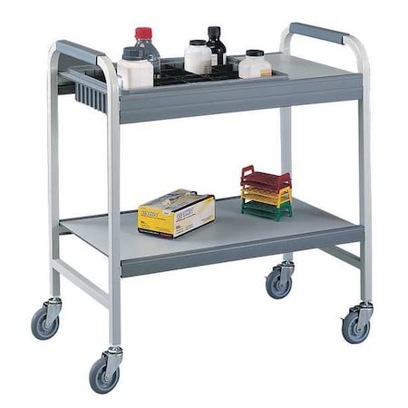 Labconco Laboratory Cart with Flexi-Bin, Welded Steel Frame, 34 7/8 in L, 19 in W, 36 3/8 in H 8010000