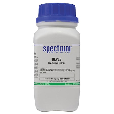 Spectrum Chemical Biological Buffer, HEPES, 250g HE155-250GM08
