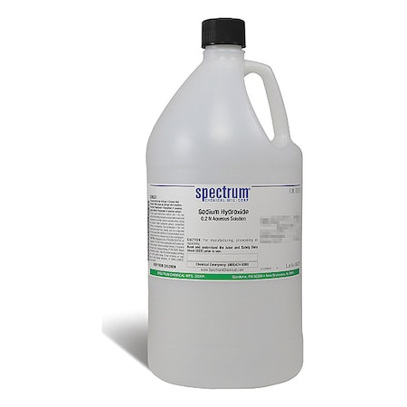 Spectrum Chemical Sodium Hydroxide, 4L S-345-4LTPL55