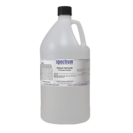 Spectrum Chemical Sodium Hydroxide, 4L S-390-4LT55
