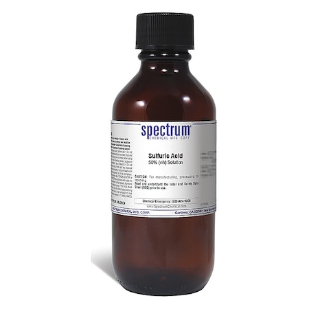 Spectrum Chemical Sulfuric Acid, 500mL S-675-500MLGL51
