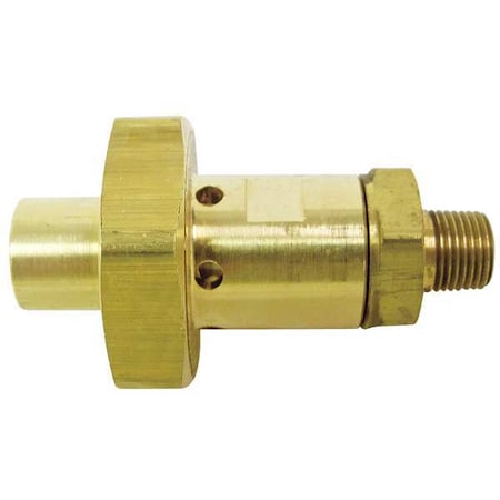 Conrader Discharge Valve, 1/8in. NPT, 2-15/64in. L D6