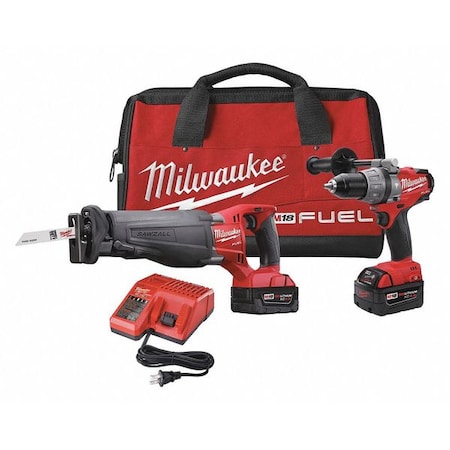 Milwaukee Tool M18 Fuel Cordless Combination Kit, 2 pcs. 2894-22