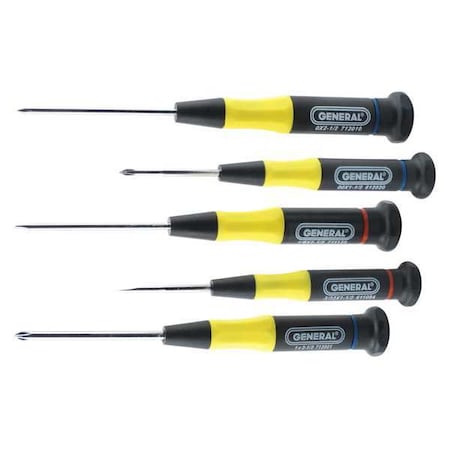 General Tools Screwdriver Set, 5 pcs 700