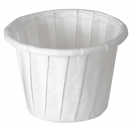 Solo Souffle Cup 0.75 oz. White, Paper, Pk5000 075-2050