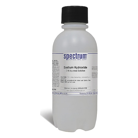 Spectrum Chemical Sodium Hydroxide, 500mL S-390-500ML51