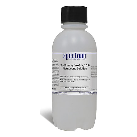 Spectrum Chemical Sodium Hydroxide, 500mL S-395-500ML51