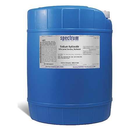 Spectrum Chemical Sodium Hydroxide, 10L S-622-10LT9L