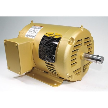 Baldor-Reliance Three-Phase General Purpose Motor, 1 1/2 HP, 145T Frame, 230/460V AC Voltage, 1755 rpm Nameplate RPM EM3154T
