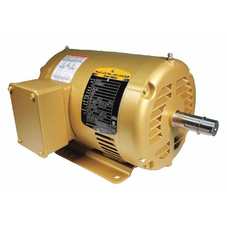 Baldor-Reliance Three-Phase General Purpose Motor, 2 HP, 145T Frame, 208-230/460V AC Voltage, 3,450 Nameplate RPM EM3155T