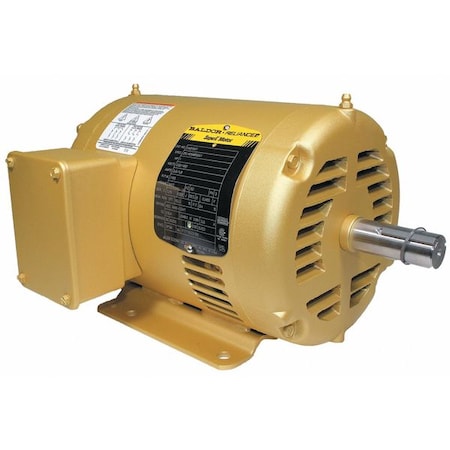 Baldor-Reliance Three-Phase General Purpose Motor, 1 HP, 145T Frame, 208-230/460V AC Voltage, 1,155 Nameplate RPM EM3156T