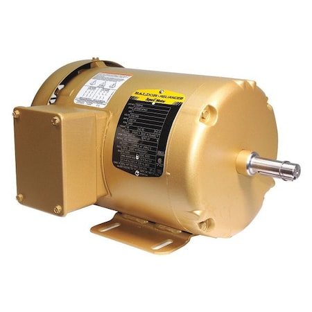 Baldor-Reliance Three-Phase General Purpose Motor, 1 HP, 56 Frame, 230/460V AC Voltage, 3,450 Nameplate RPM EM3545