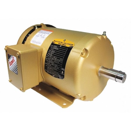 Baldor-Reliance Three-Phase General Purpose Motor, 1 1/2 HP, 143T Frame, 208-230/460V AC Voltage EM3550T