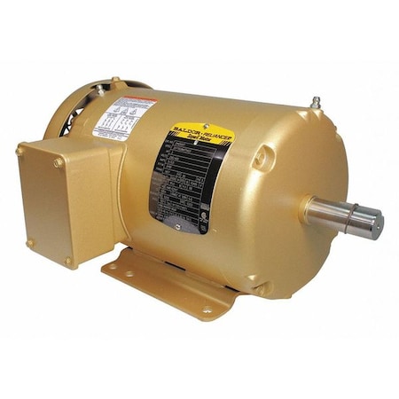 Baldor-Reliance Three-Phase General Purpose Motor, 2 HP, 145T Frame, 208-230/460V AC Voltage, 3490 rpm Nameplate RPM EM3555T