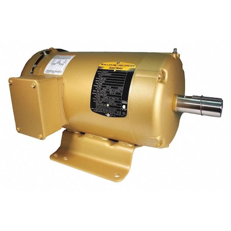 Baldor-Reliance Three-Phase General Purpose Motor, 3 HP, 182T Frame, 208-230/460V AC Voltage, 3,450 Nameplate RPM EM3610T