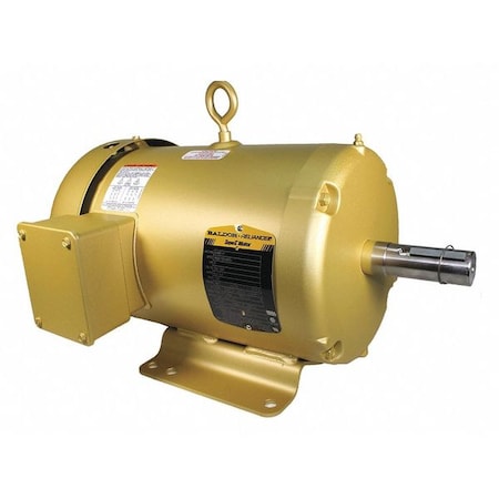 Baldor-Reliance Three-Phase General Purpose Motor, 3 HP, 182T Frame, 208-230/460V AC Voltage, 1760 rpm Nameplate RPM EM3611T