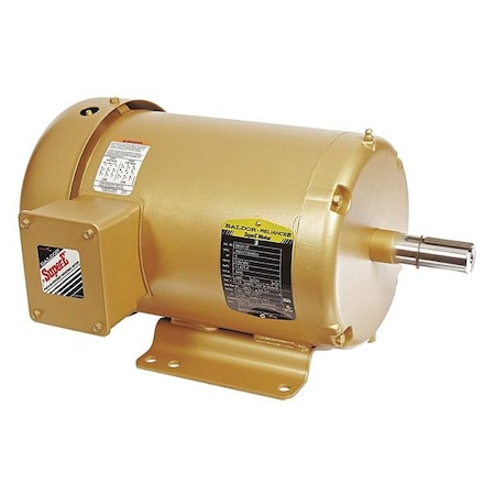 Baldor-Reliance Three-Phase General Purpose Motor, 5 HP, 184T Frame, 230/460V AC Voltage, 3,470 Nameplate RPM EM3613T