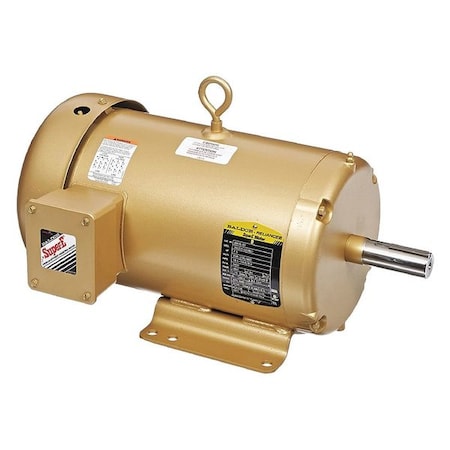 Baldor-Reliance Three-Phase General Purpose Motor, 7 1/2 HP, 184T Frame, 208-230/460V AC Voltage EM3616T