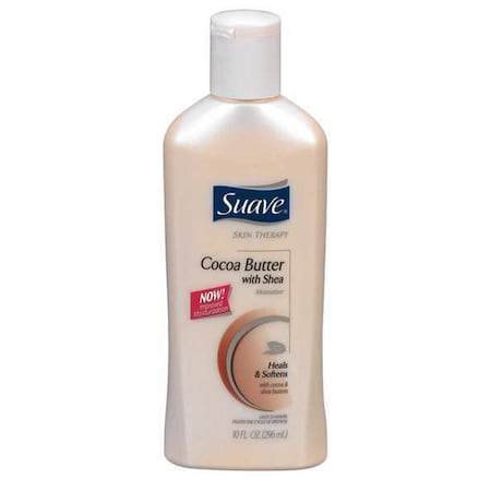 Suave Lotion, 10 Oz., Cocoa, Shea Butter, PK6 CB072489
