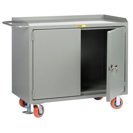 Little Giant Mobile Workbench Cabinet, 3600 lb., 53" L MB-2D-2448-FL