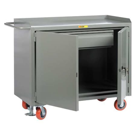 Little Giant Mobile Workbench Cabinet, 3600 lb., 53" L MB-2D-2448-HDFL