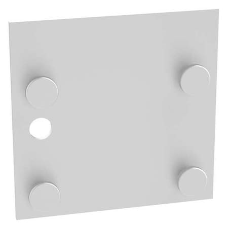 Tennsco Tie Plate, D x 3"W x 2-3/4"H, Carbon Steel TP-1