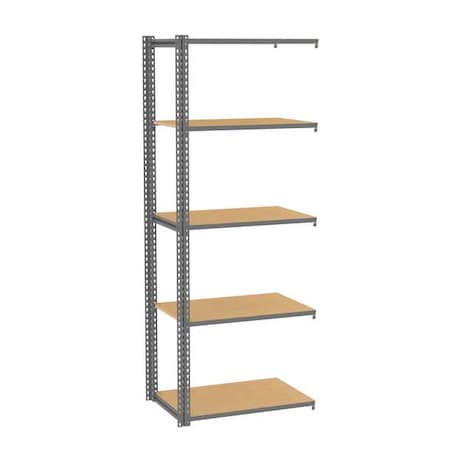Tennsco Boltless Shelving Add-On, 36inx24inx96in ZA8-3624A-5D