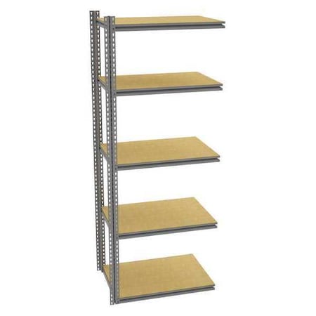 Tennsco Boltless Shelving Add-On, 36inx24inx96in ZB8-3624A-5D