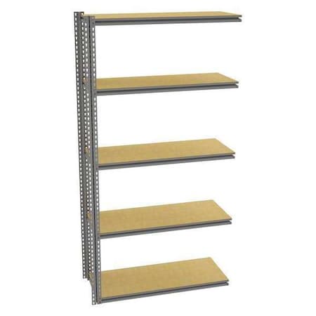 Tennsco Boltless Shelving Add-On, 48inx18inx96in ZB8-4818A-5D