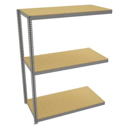 Tennsco Boltless Shelving Unit, 72inWx36inDx96inH ZLE8-7236A-3D