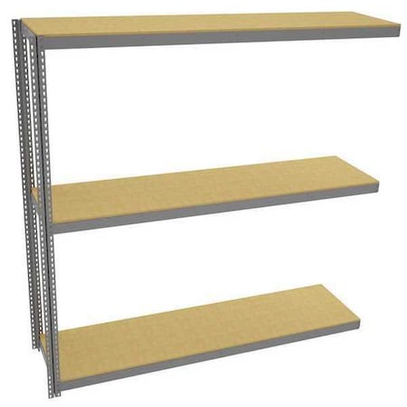 Tennsco Boltless Shelving Unit, 96inWx24inDx96inH ZLE8-9624A-3D