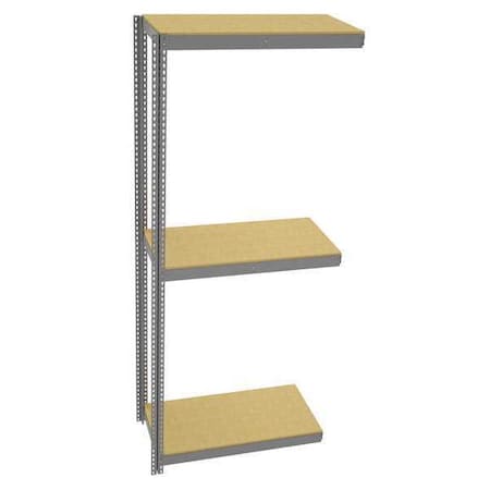 Tennsco Boltless Shelving Add-On 48inx24inx120in ZLC10-4824A-3D