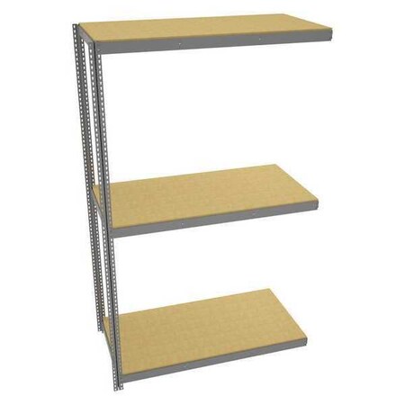 Tennsco Boltless Shelving Unt, 72inWx36inDx120inH ZLC10-7236A-3D